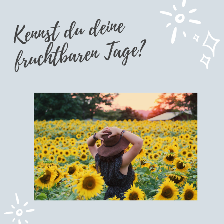 Fruchtbare Tage: 3 einfache Tipps wie du deine fruchtbare Zeit bestimmen kannst